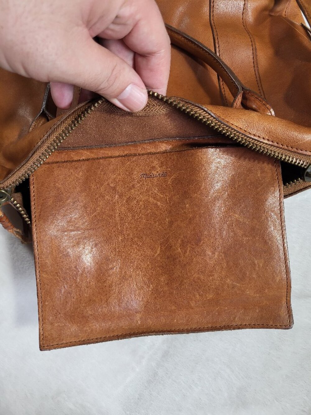 Madewell Kensington Satchel Bag - Picture 12 of 16